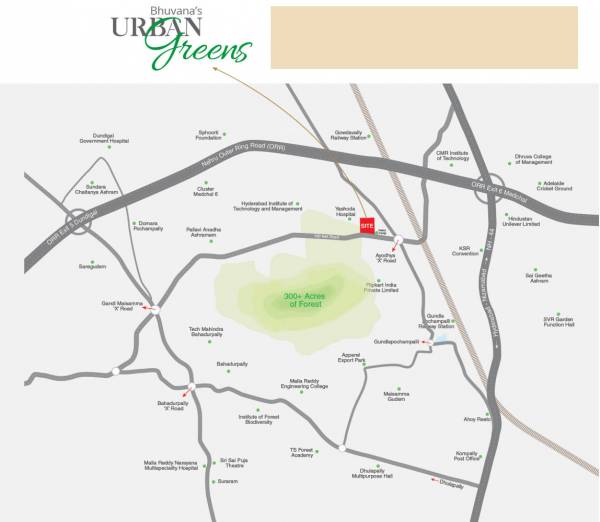  urban-greens Location Plan