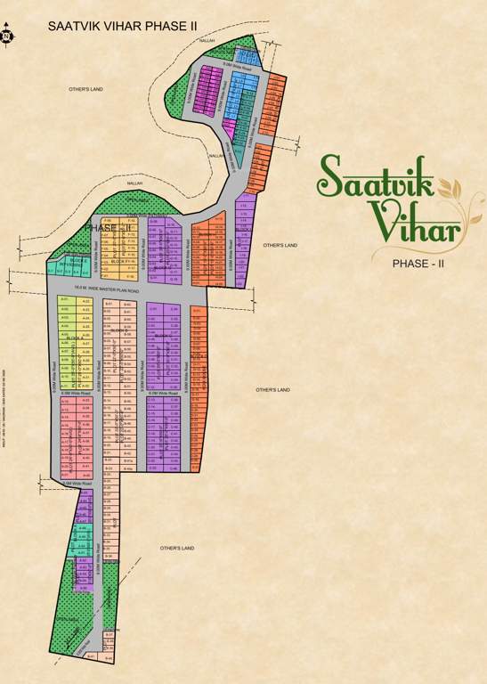  saatvik vihar phase ii Layout Plan