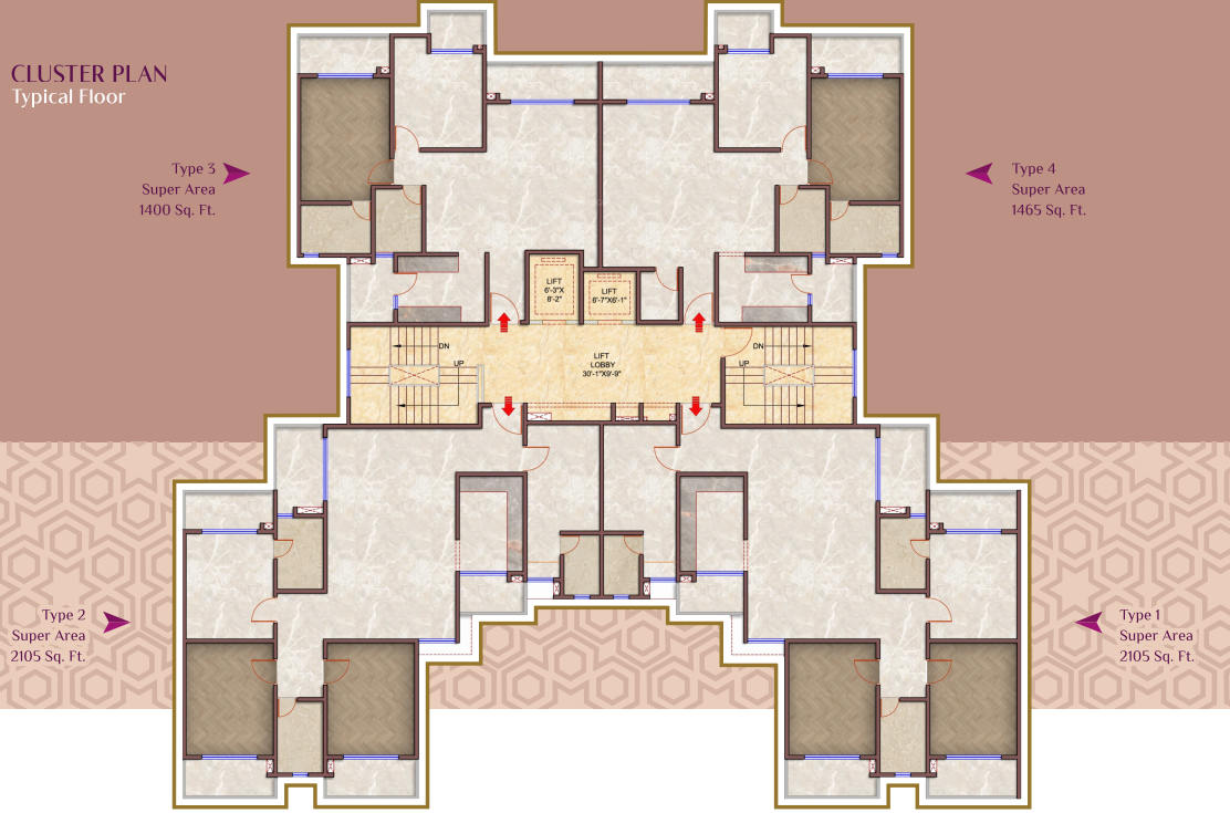  celebrity meadows tower m Tower M Cluster Plan