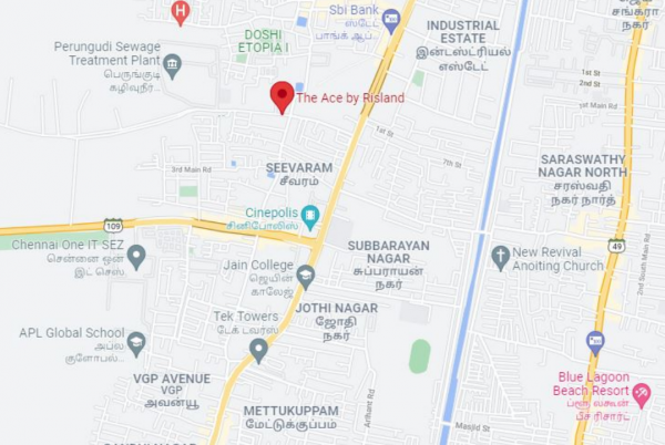  the-ace Location Plan