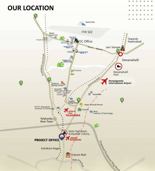  gnana-kuteera-phase-2 Location Plan