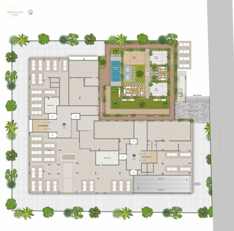  anantara alpines Cluster Plan