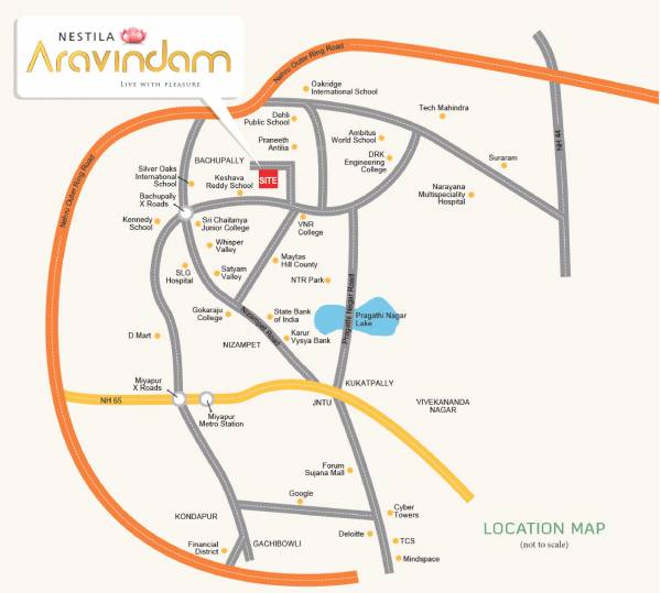  aravindam Location Plan