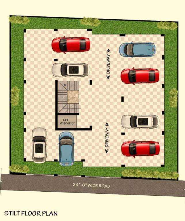  aloha Aloha Cluster Plan For Stilt Floor
