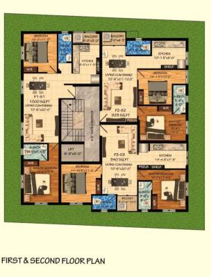  aloha Aloha Cluster Plan From 1st To 2nd Floor