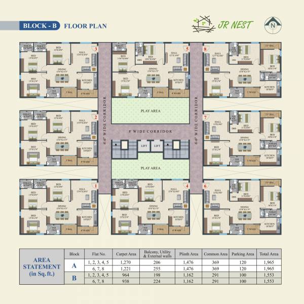  jr-nest Block B Cluster Plan