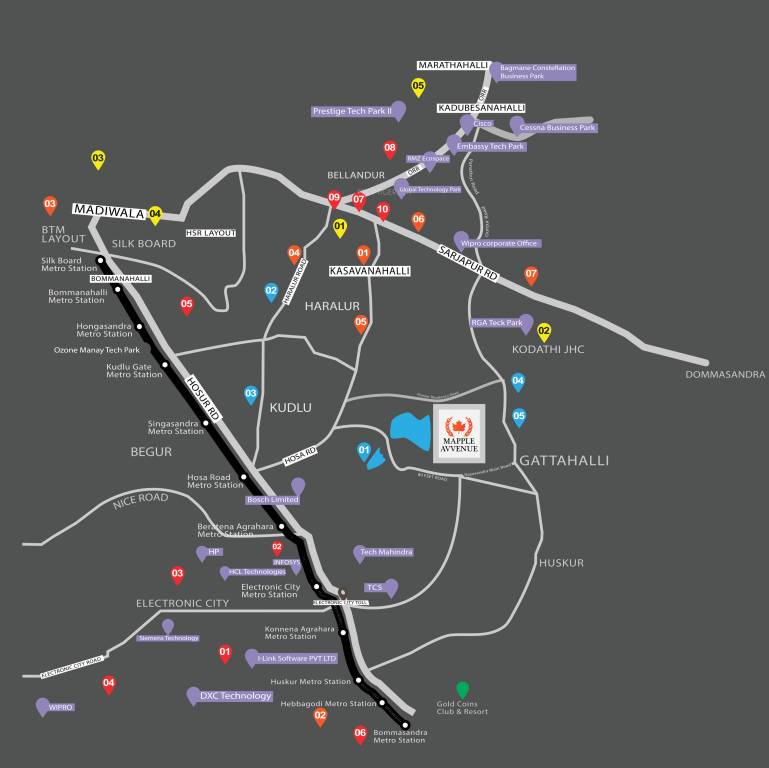  mapple avvenue Location Plan