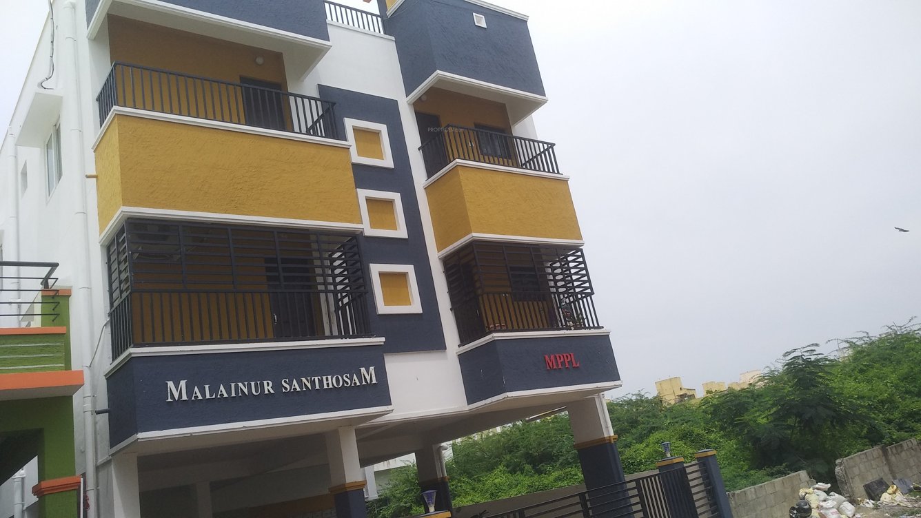  santhosam apartments Elevation
