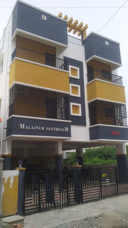  santhosam apartments Elevation