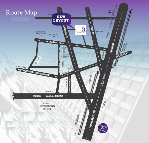  sri-ragavendra-royal Location Plan