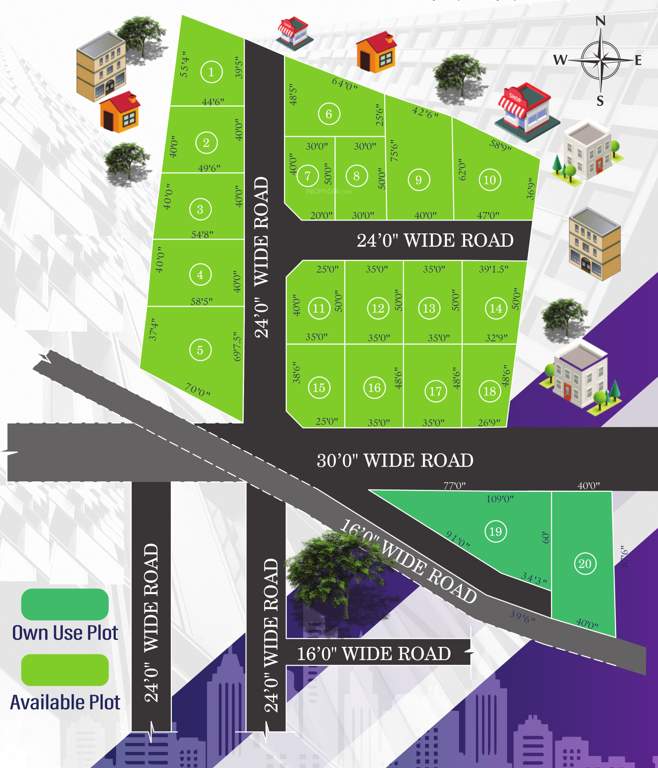  sri ragavendra royal Master Plan