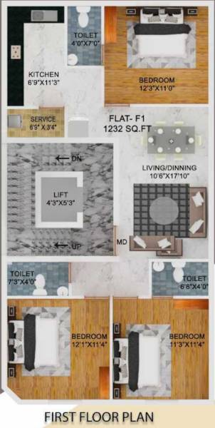 Opera Tulip Cluster Plan for 1st Floor tulip Opera Tulip Cluster Plan for 1st Floor
