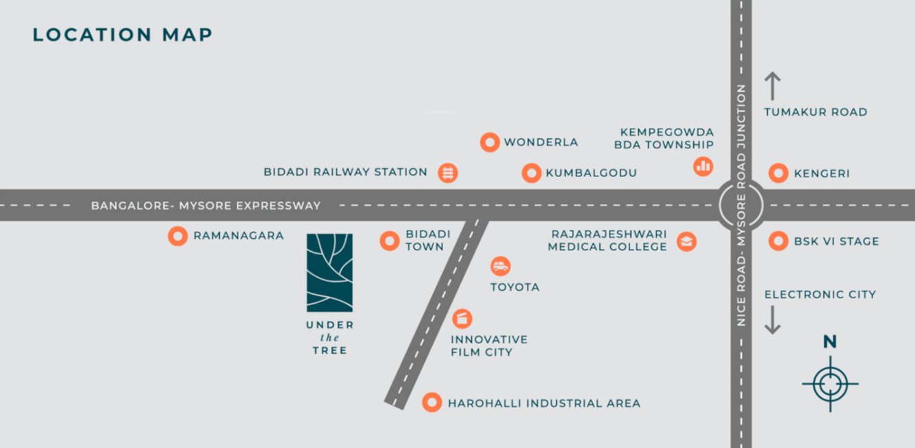  landmark under the tree phase 1 Location Plan