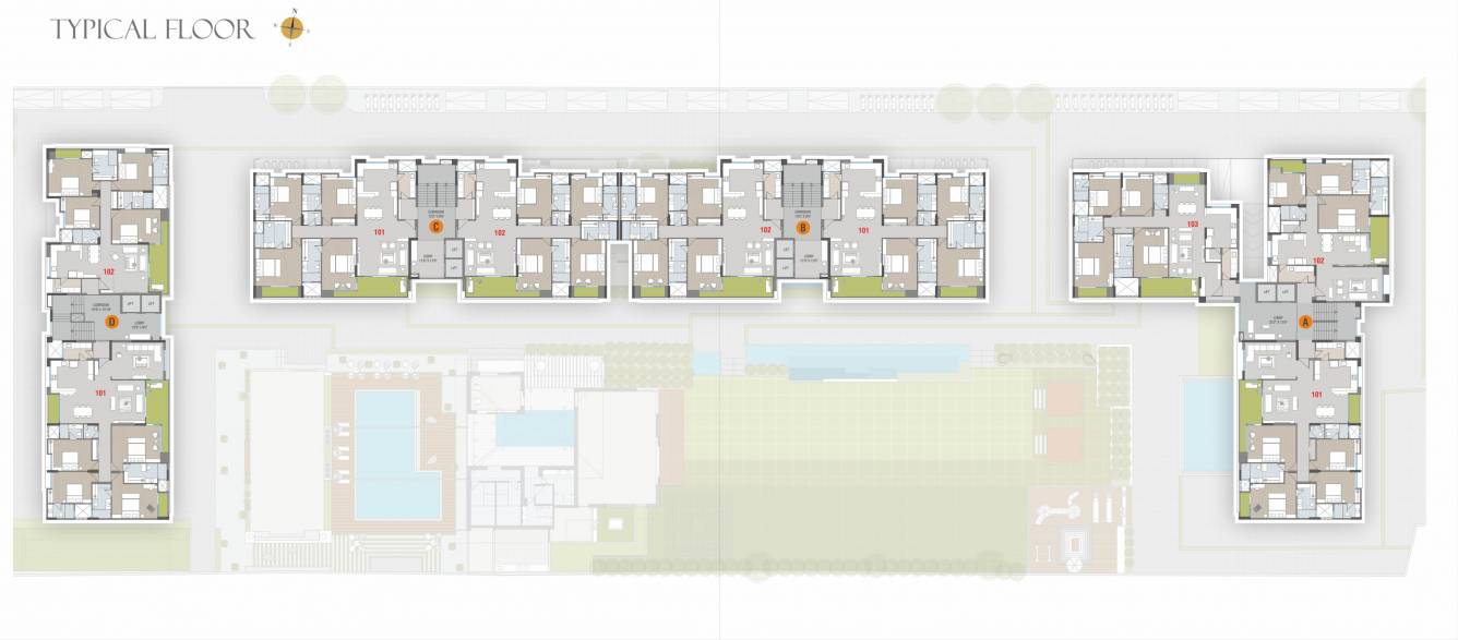 imperia 2 Block A Cluster Plan