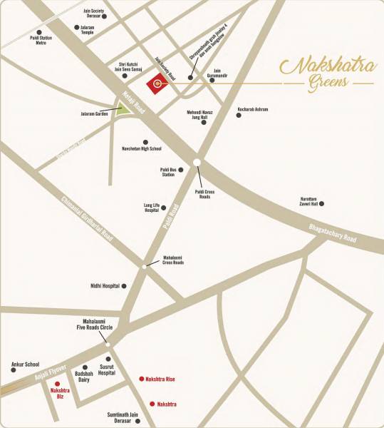  nakshatra-greens Location Plan