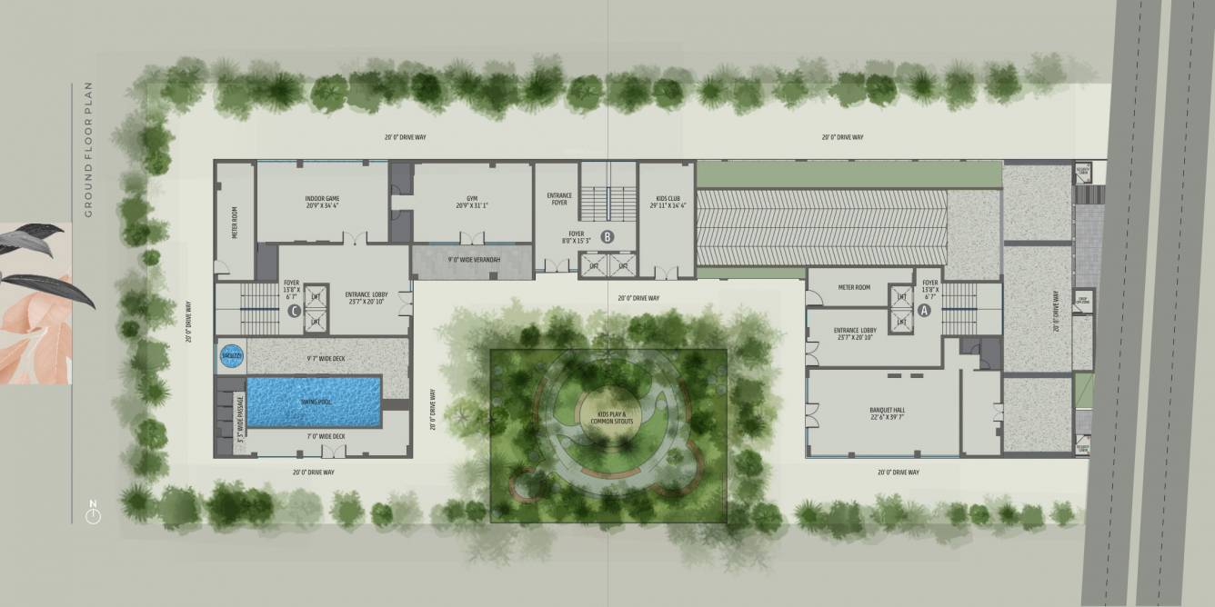 anantara abode Block A Cluster Plan