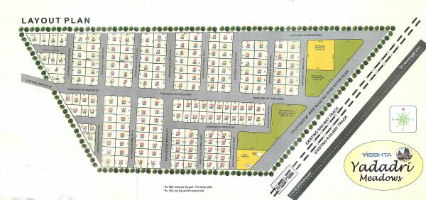  yadadri-meadows Layout Plan
