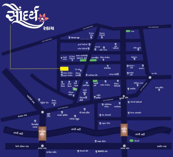  saundarya-sky Location Plan