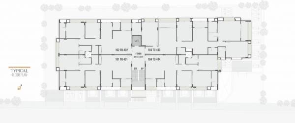  h3 H3 Cluster Plan from 1st to 4th Floor