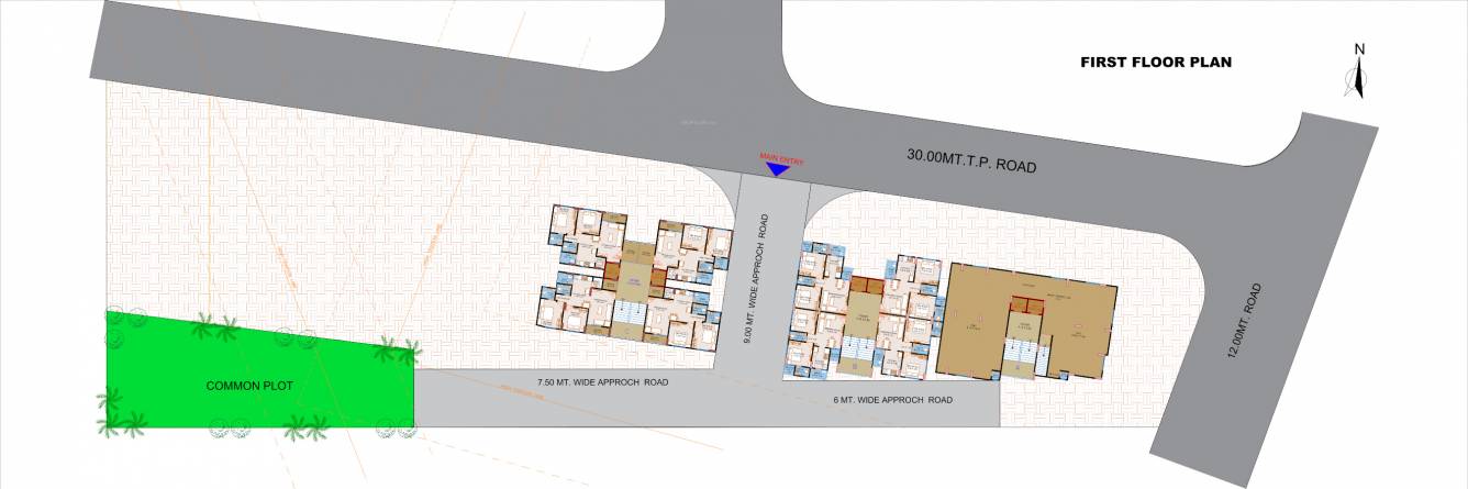  siddhivinayak heights A+B+C First Cluster Plan