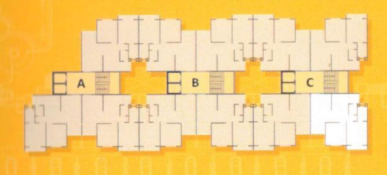  ria enclave Tower A, B And C Cluster Plan From 1st to 7th Floor