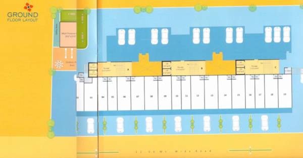  ria-enclave Tower A, B & C Cluster Plan For Ground Floor