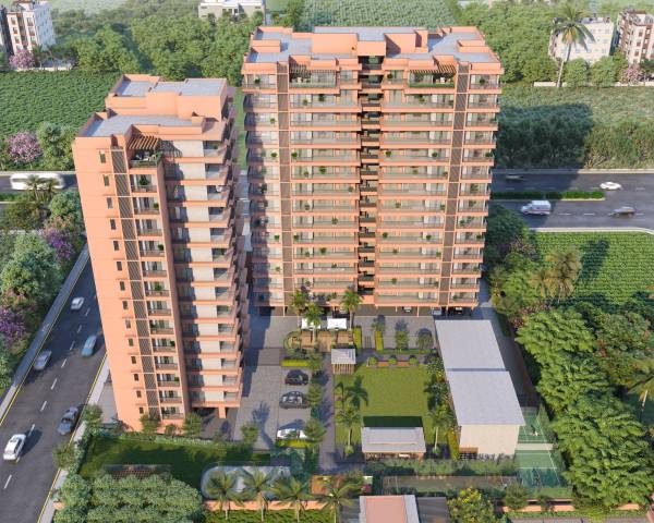 Elevation west-park Elevation