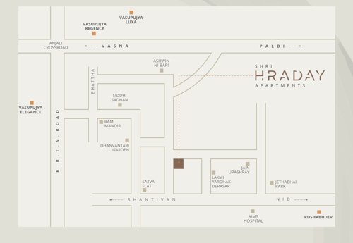  shri-hraday-appartments Location Plan