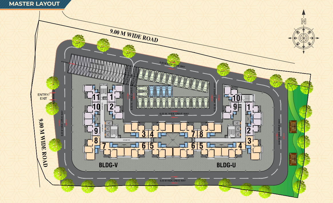  6 anaika Layout Plan