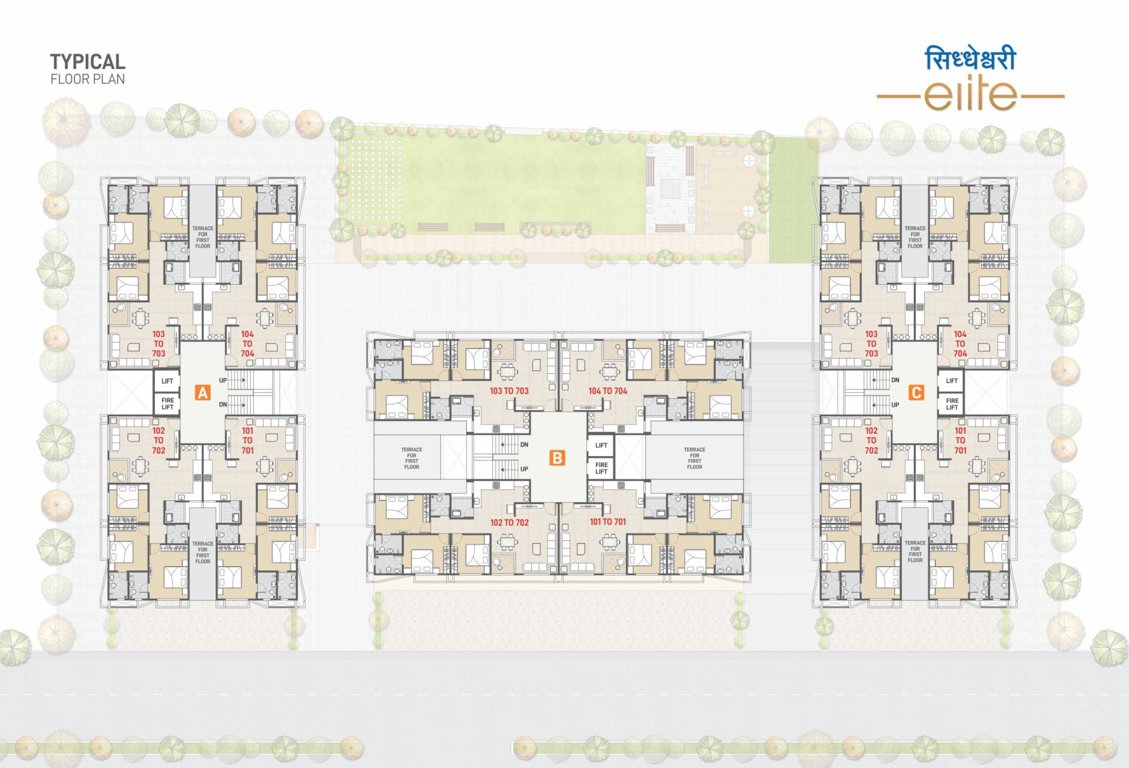  siddheshwari elite Master Plan