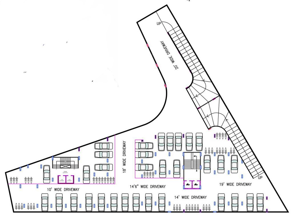  siddhivinayak signature B Cluster Plan For Basement