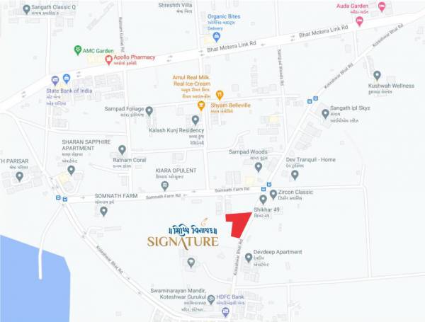  siddhivinayak-signature Location Plan