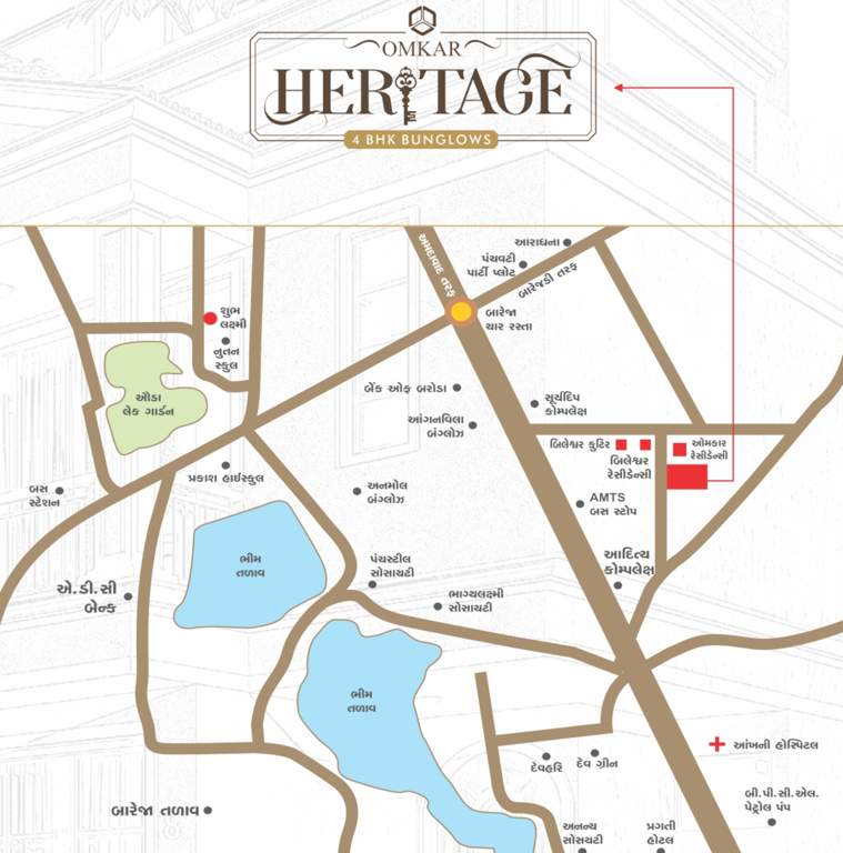  haritage Location Plan