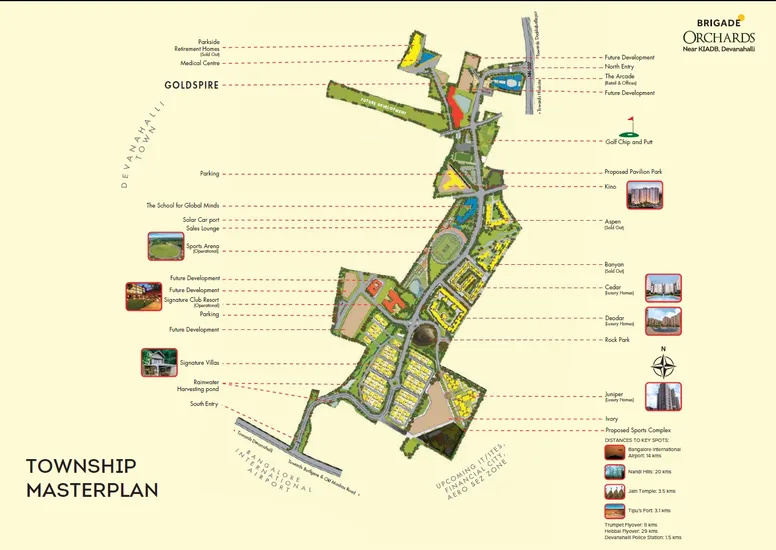  goldspire at brigade orchards Master Plan