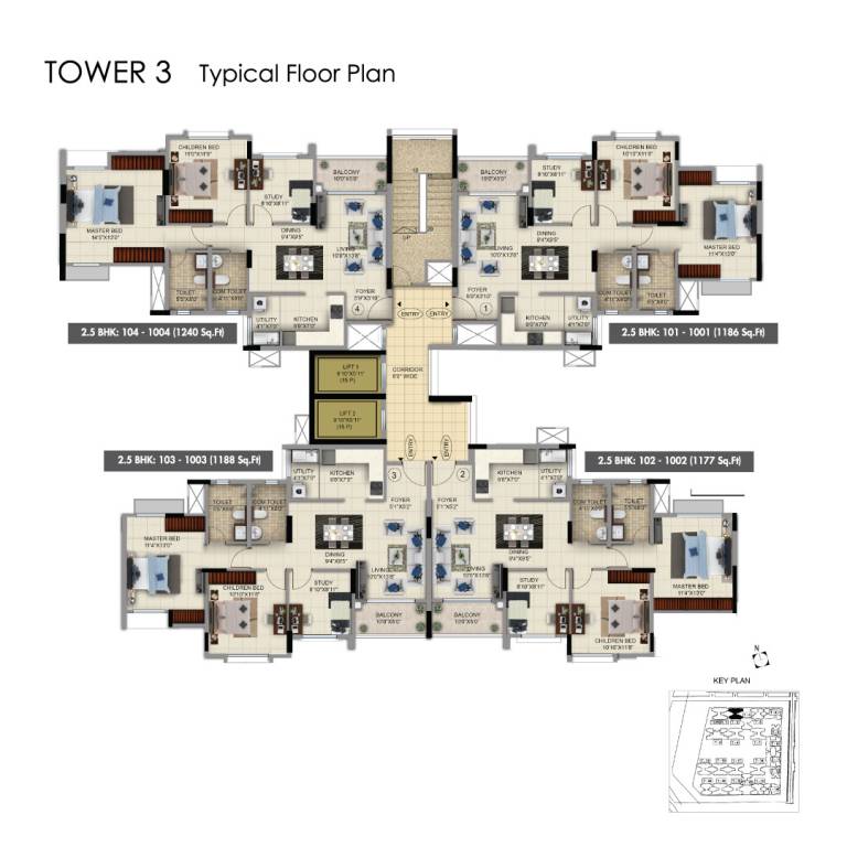  sattva anugraha Cluster Plan