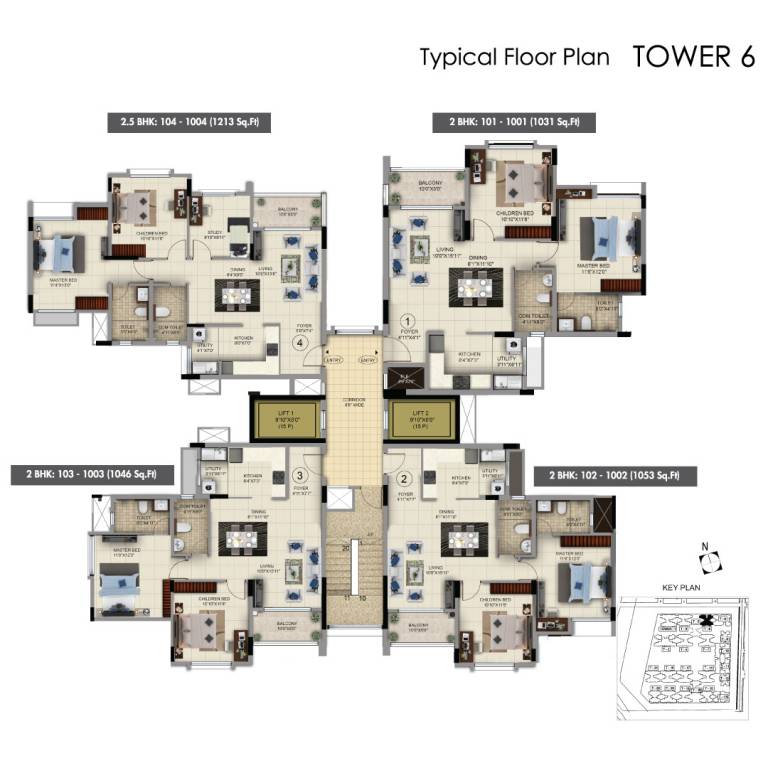  sattva anugraha Cluster Plan