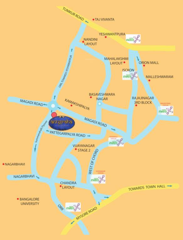  anugraha phase 2 Location Plan