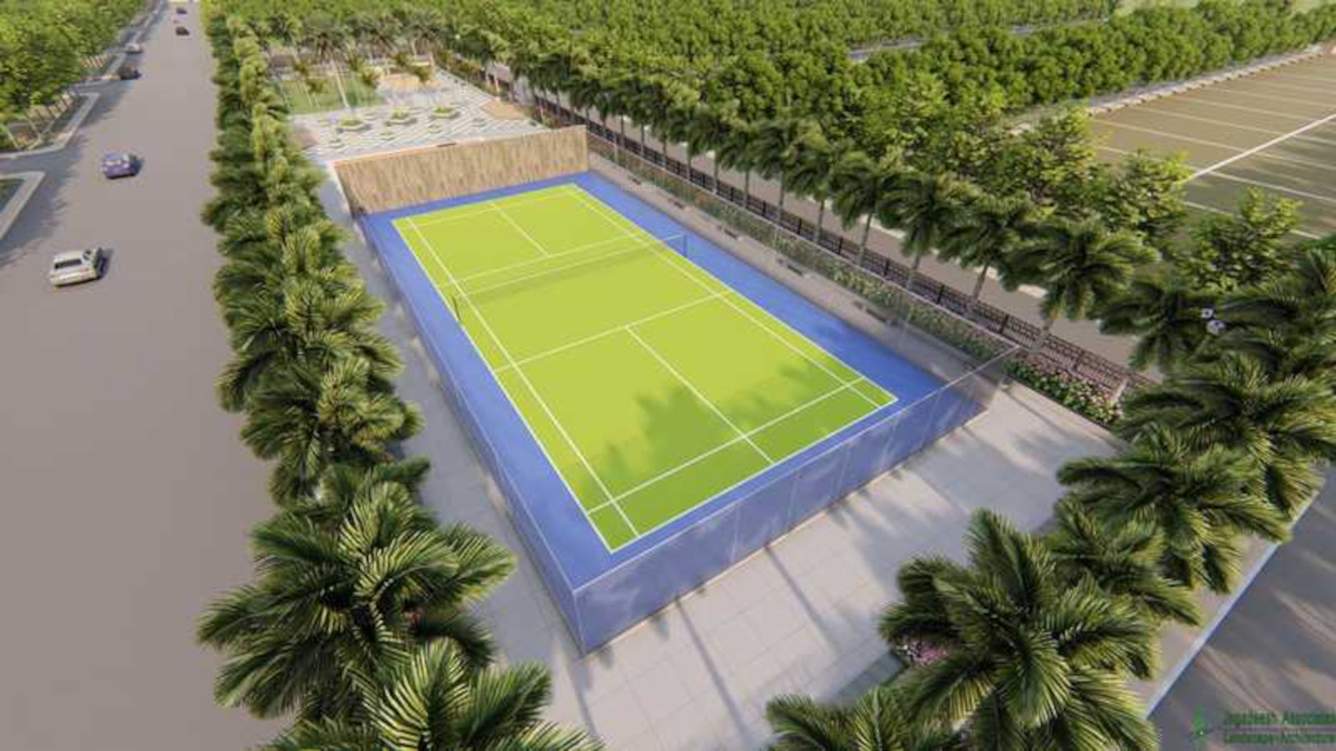  legend glory phase 1 extension Tennis Court