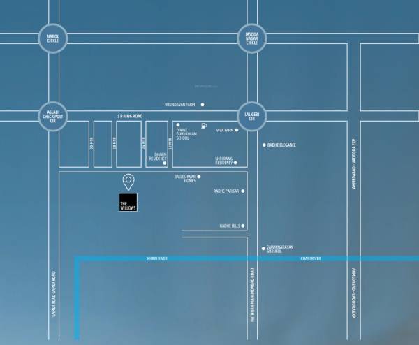  the-willows Location Plan