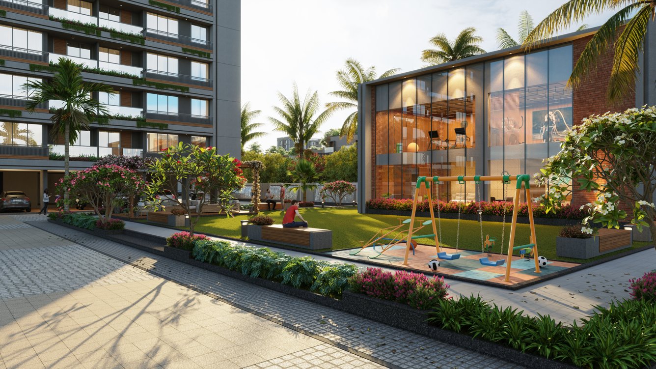  the willows Children's play area