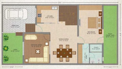  enclave-the-urban-village-5 Cluster Plan