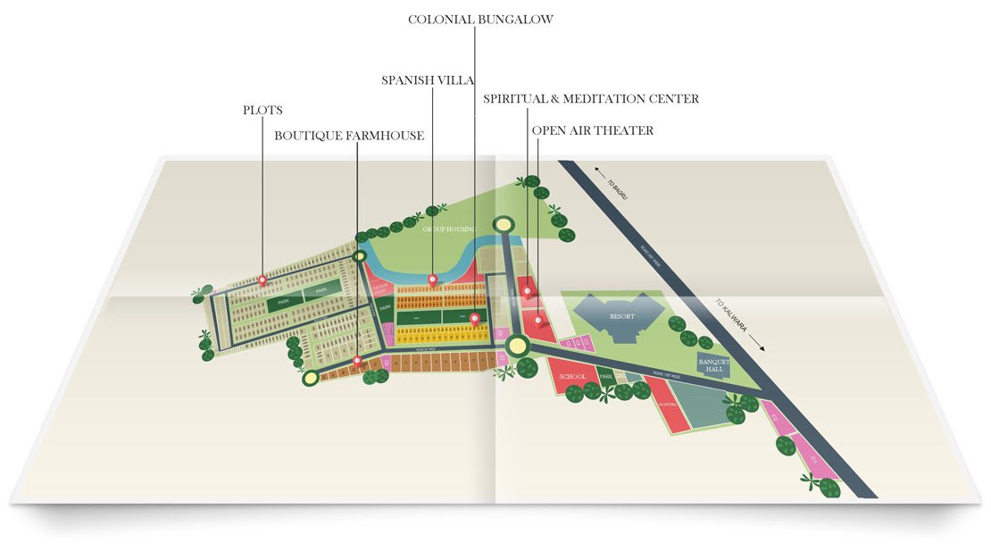  enclave the urban village 5 Master Plan