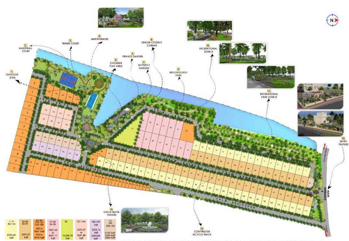  ranka palmlakeside Layout Plan