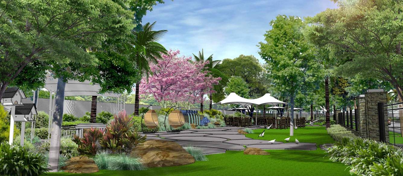  ranka palmlakeside Landscape Garden and Tree Planting