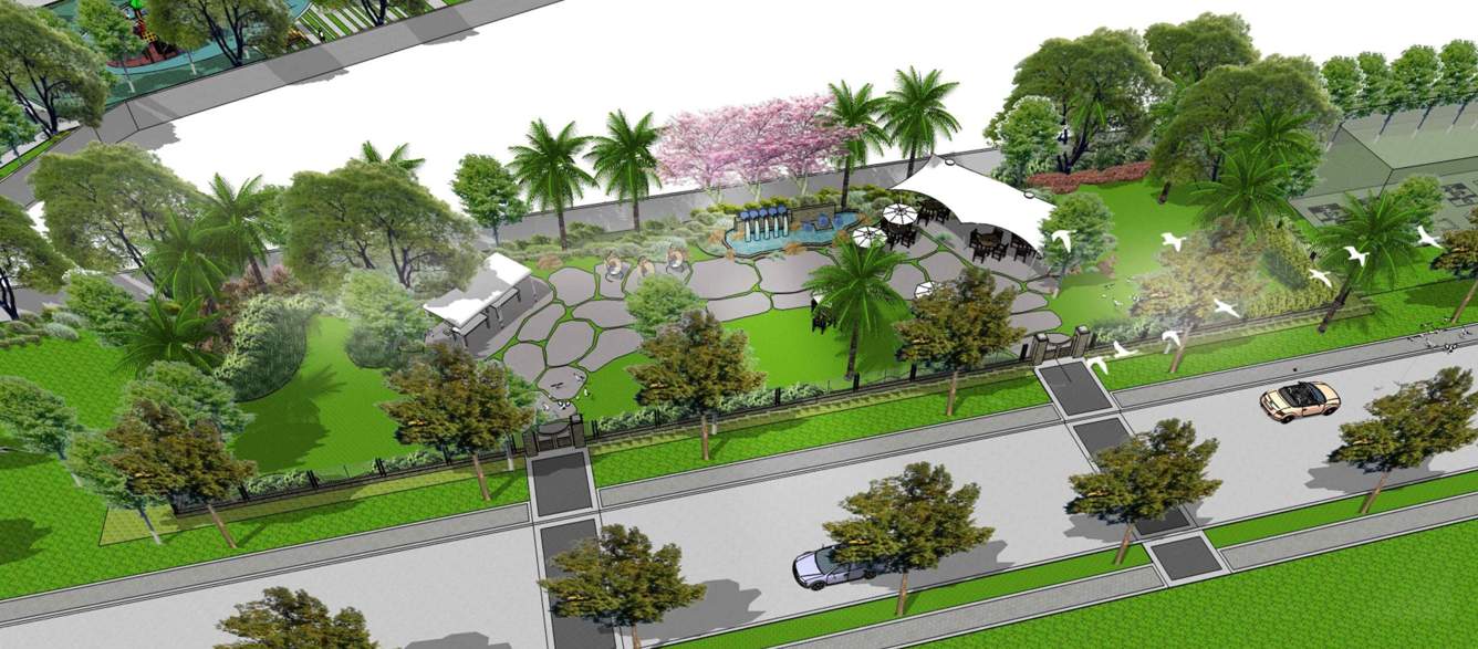  ranka palmlakeside Landscape Garden and Tree Planting