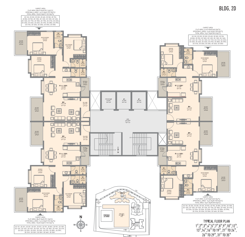  skyline Phase 2 Cluster Plan