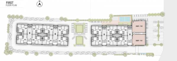  shiv-ganga-sky Block B Cluster Plan