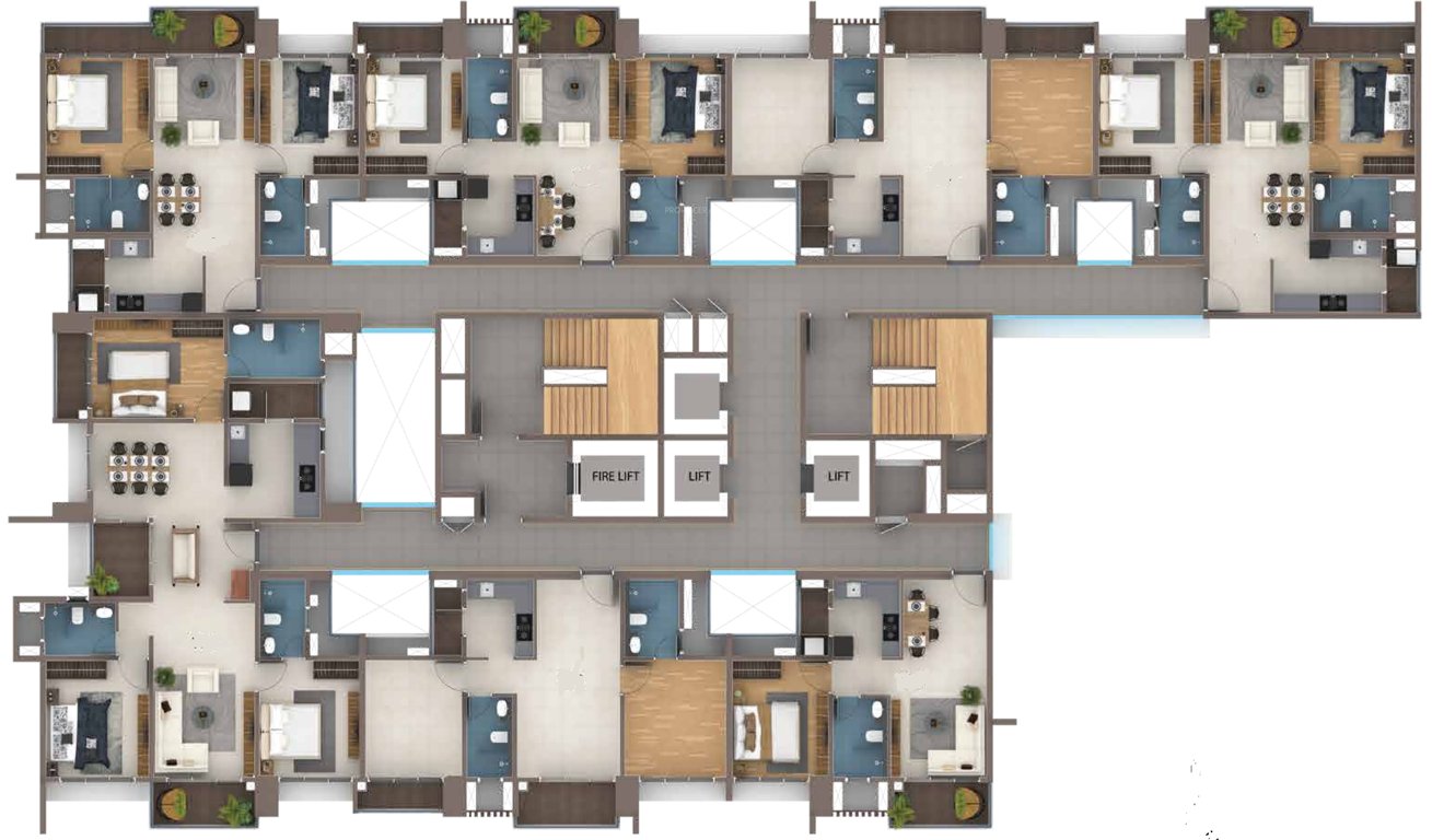  ascent towers 48 and 49 Tower 48 Cluster Plan
