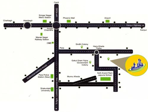  aalishan-city Location Plan