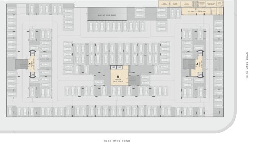  turquoise-grandeure Block A B and C Cluster Plan for Basement 2